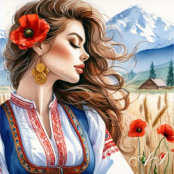 Рисуване по номера - ЕМОЦИОНАЛНОСТ 40х40 см.