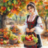 Рисуване по номера -ТОПЛА ЕСЕН 40х40 см.