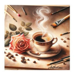 Рисуване по номера -ТОПЛА ЕСЕН 40х40 см.