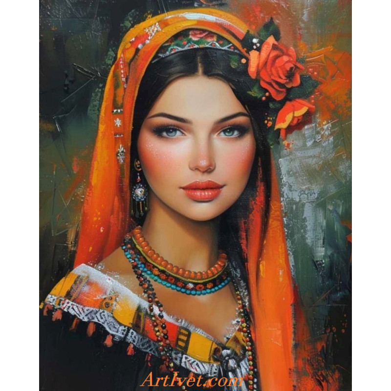 Рисуване по номера - ТОПЛА КРАСОТА