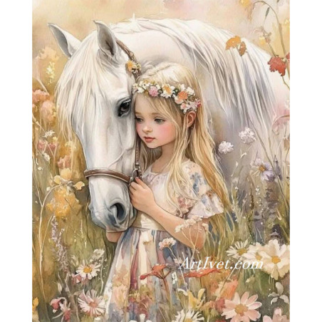 
     Рисуване по номера - В ЕДНА ДЕТСКА ПРИКАЗКА