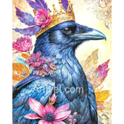 Рисуване по номера - ГАРВАНЪТ