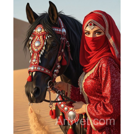 
     Рисуване по номера - ПУСТИННА ПРИНЦЕСА