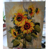 Картина по номера - СТРЪКОВЕ СЛЪНЧОГЛЕДИ