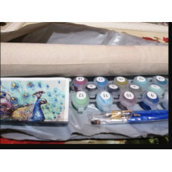 Рисуване по номера - БЯЛАТА ЦЪРКВА НА КРАЙНАТА УЛИЧКА 40х40 см.