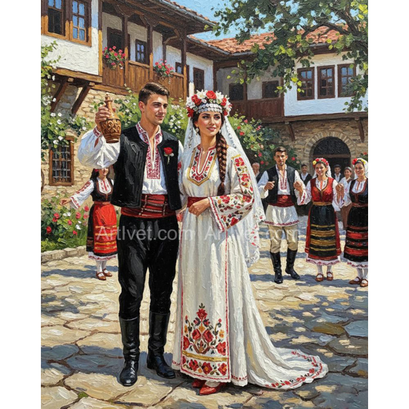 Рисуване по номера - СВАТБА