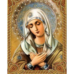 Рисуване по номера - СВЕТАТА ДЕВА - СЛЪНЧЕВИ ЛЪЧИ