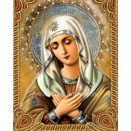 
     Рисуване по номера - СВЕТАТА ДЕВА - СЛЪНЧЕВИ ЛЪЧИ