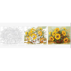 Рисуване по номера - ЗАМИСЛЕНО АНГЕЛЧЕ