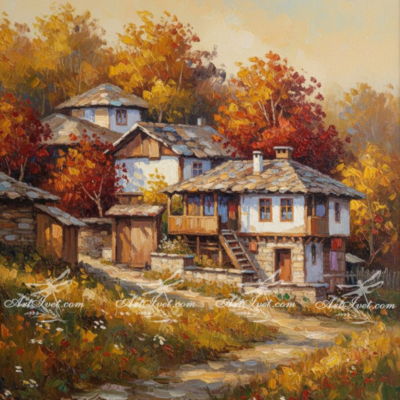 Рисуване по номера - ЕСЕН Е