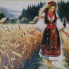 Рисуване по номера - ВЪРВЕЙКИ КРАЙ ЖИТНАТА НИВА