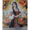 Рисуване по номера - ЯБЪЛКОВА ЕСЕН 40х40 см.