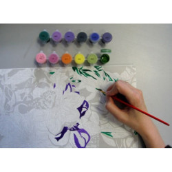 Рисуване по номера - СРЕДИЗЕМНОМОРСКИ СЕЛСКИ ПЕЙЗАЖ