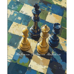 Рисуване по номера - ШАХ И МАТ