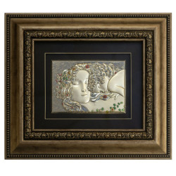 Сребърна Икона - Майка с дете