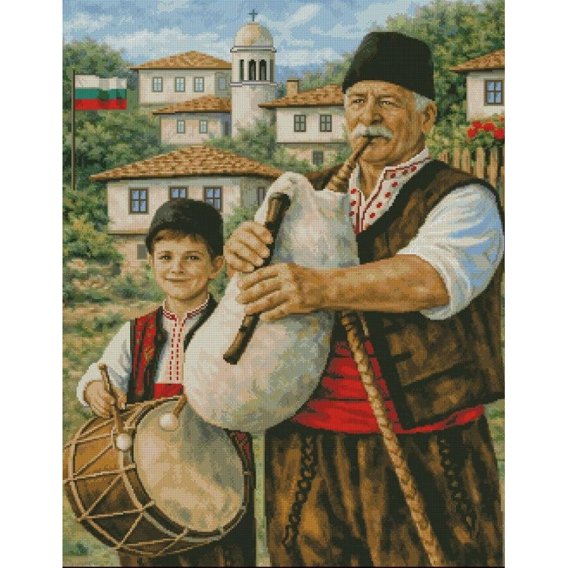 Гоблен ГАЙДАР С ВНУЧЕ