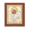Сребърна икона – Богородица от Владимир 10x12,5 cm