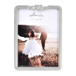 Rama Foto argintata „Infinity” cu Nod 3D - WG14757