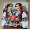 Рисуване по номера - СЕСТРИ - БЪЛГАРСКАТА ХУБОСТ 40х40 см.